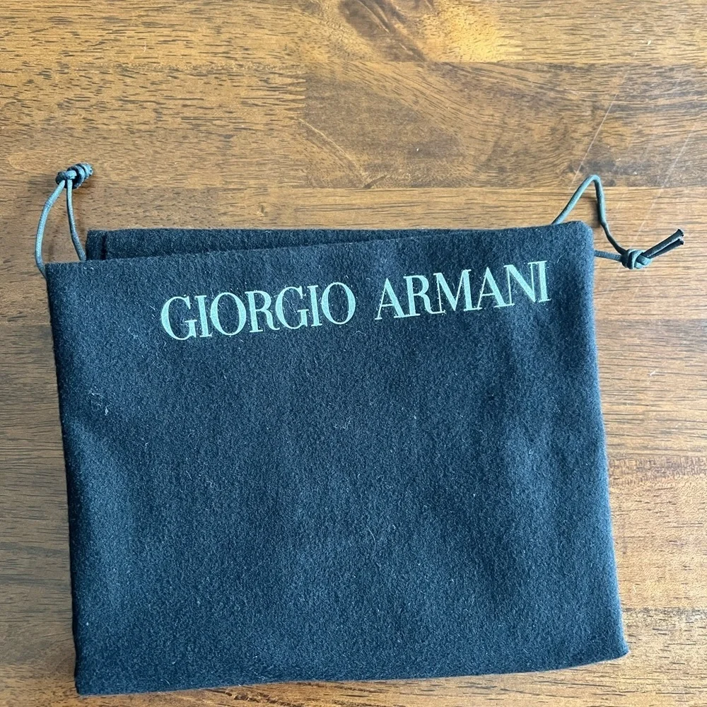Giorgio Armani Designer Dust Bag with Drawstring Closure – 27x23” XL Black - Picture 6 of 6